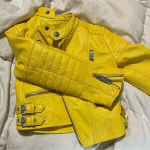 Toddler Faux Leather Jacket